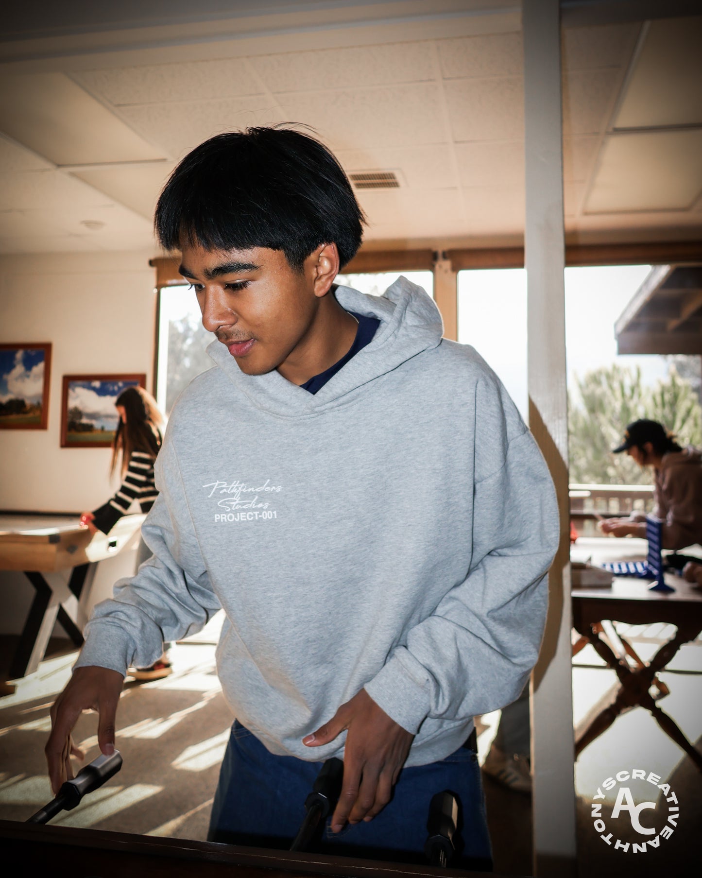 Project 001 Hoodie Grey