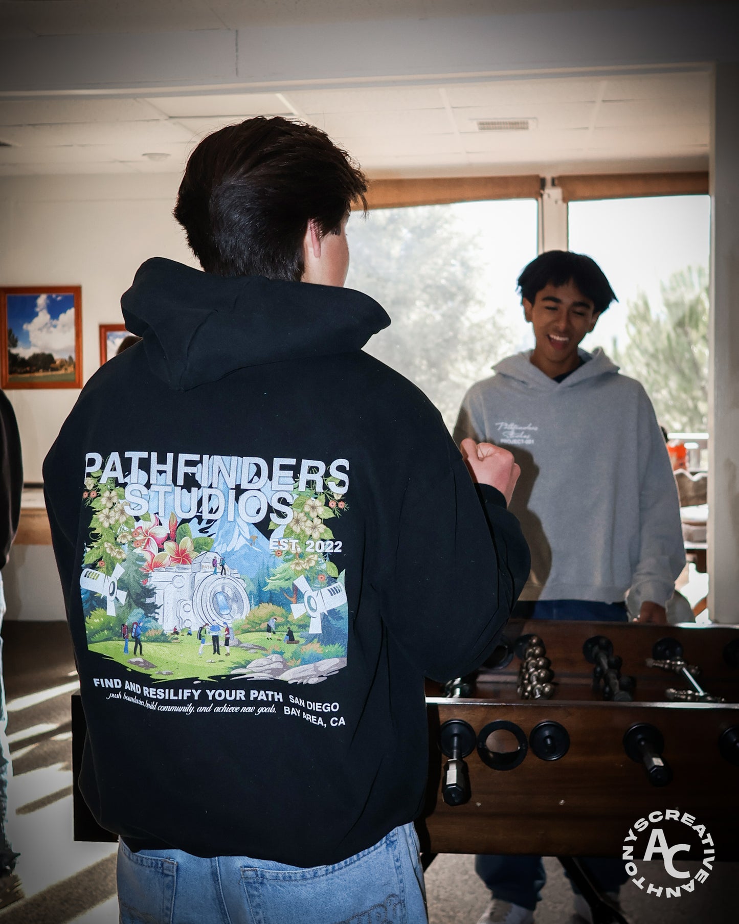 Project 001 Hoodie Black