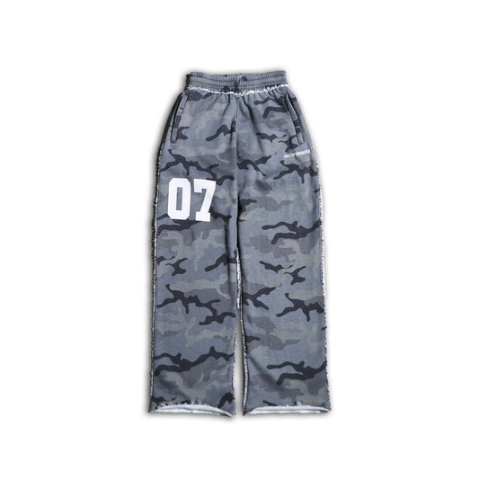 AFTERLIGHT CAMO WIDE-LEG SWEATS
